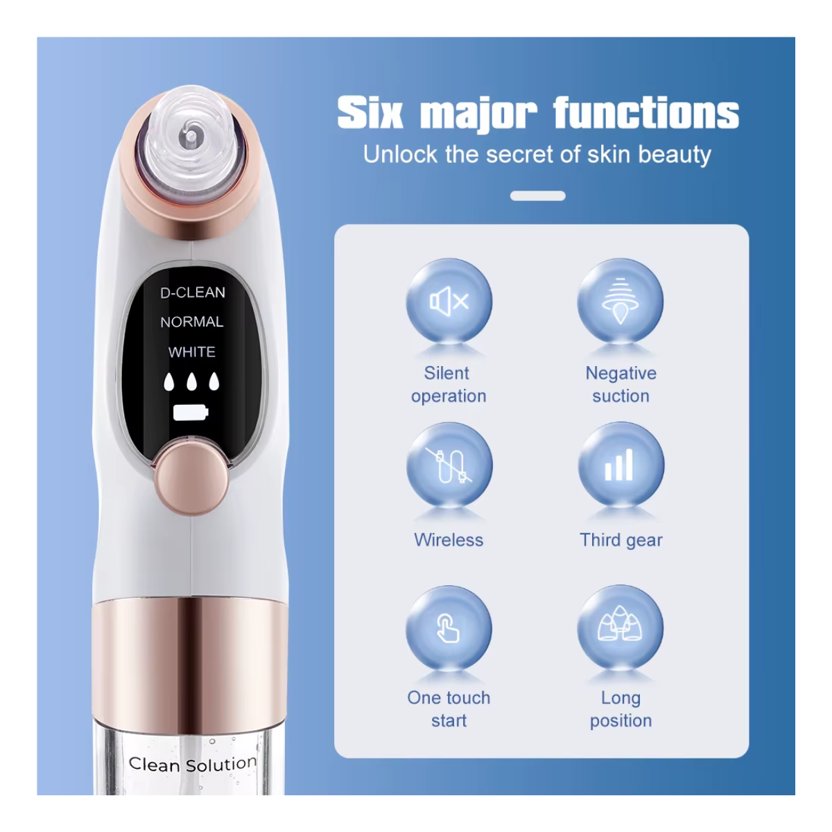 Extractor puntos negros burbujas